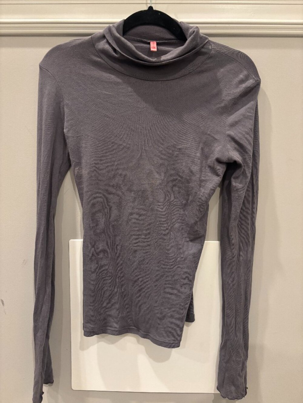 Eight Sixty Women's Gray Turtleneck Long Sleeve Top Size M
